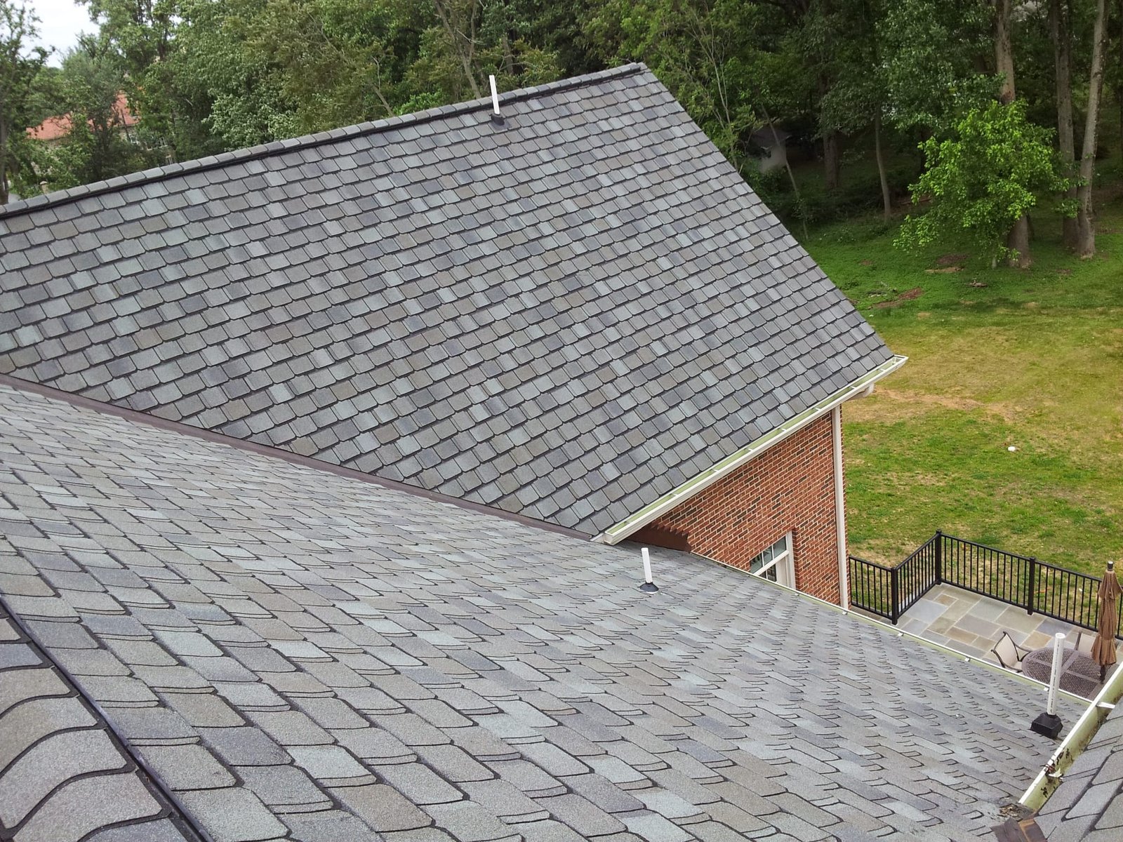 Architectural shingle roof installation Germantown Maryland