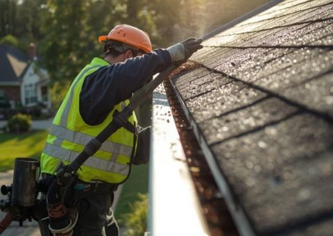 Gutter repair and cleaning service DC Metro Maryland