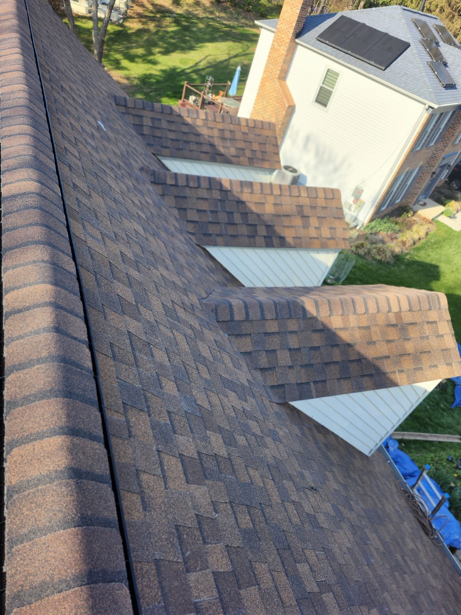Asphalt shingle roof installation Montgomery County Maryland