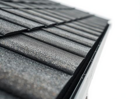 Natural slate roof restoration Potomac Maryland luxury home Cliffbrook Construction